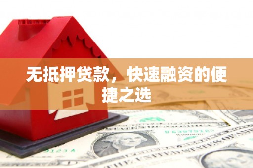 额济纳旗无抵押贷款，快速融资的便捷之选