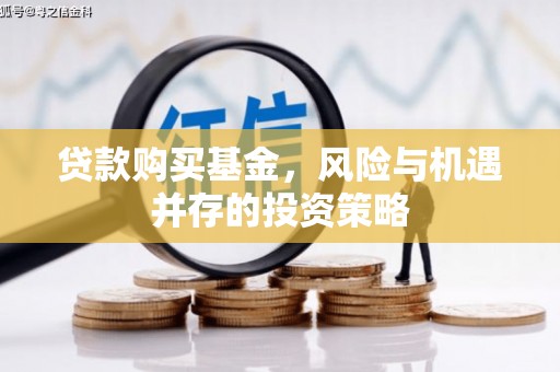 广水贷款购买基金，风险与机遇并存的投资策略