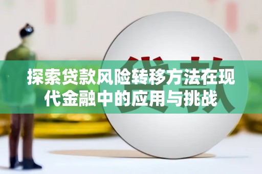 水富探索贷款风险转移方法在现代金融中的应用与挑战