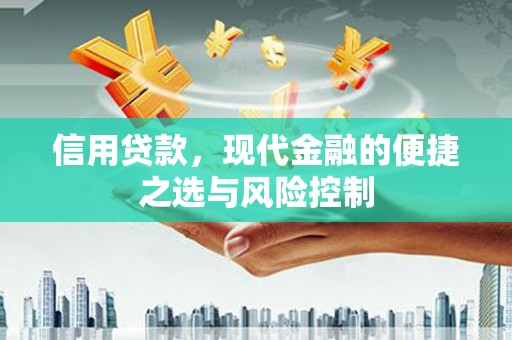 铜仁信用贷款，现代金融的便捷之选与风险控制