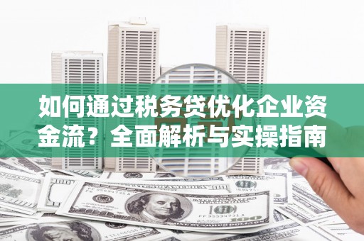 太麻里如何通过税务贷优化企业资金流？全面解析与实操指南