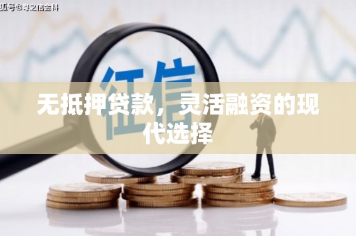市中区无抵押贷款，灵活融资的现代选择