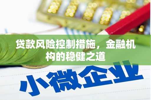 钟祥贷款风险控制措施，金融机构的稳健之道