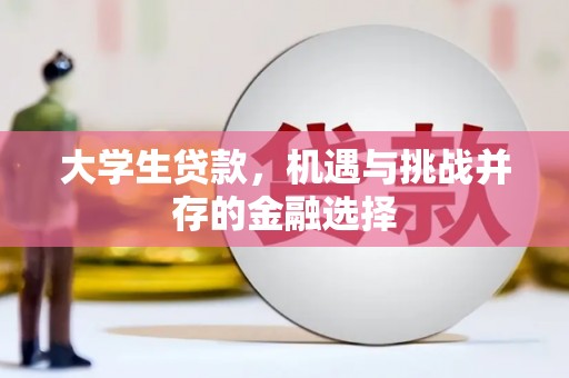 梅州大学生贷款，机遇与挑战并存的金融选择