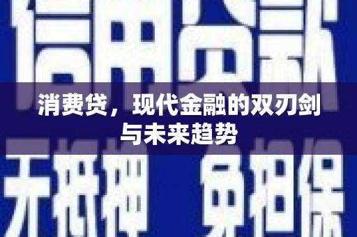 禹城消费贷，现代金融的双刃剑与未来趋势