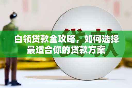 固阳白领贷款全攻略，如何选择最适合你的贷款方案